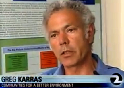 Greg Karras interviewed by Channel 2 KTVU